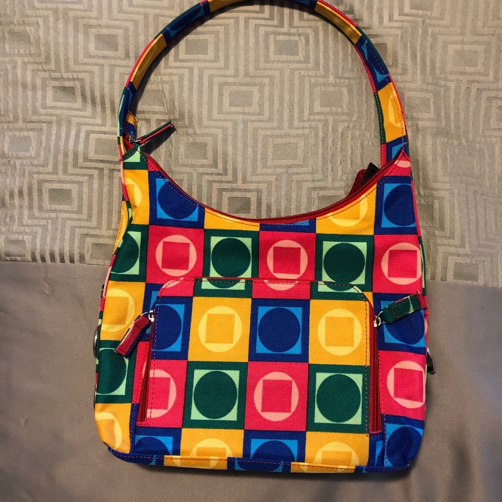 Festival handbag, multicolor.
